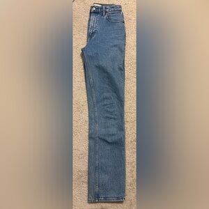 Abercrombie & Fitch Blue 90s Ultra High Straight Leg Jeans